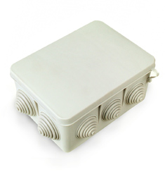 Коробка распаячная IP55 150х110х70  с гермовводами